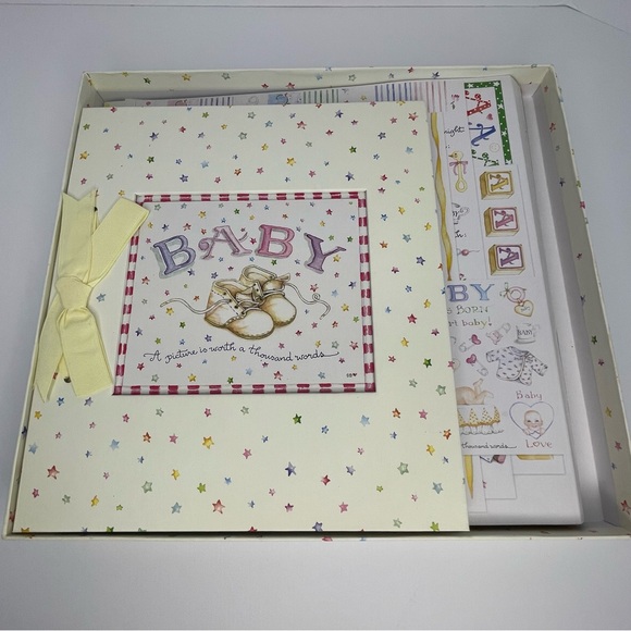 Vintage Susan Branch Baby Keepsake Album Scrapbook Kit - Picture 2 of 15